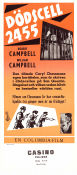 Cell 2455 Death Row 1955 poster William Campbell Fred F Sears