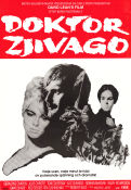 Doctor Zhivago 1965 movie poster Omar Sharif Julie Christie Rod Steiger Alec Guinness Geraldine Chaplin David Lean Romance Writer: Boris Pasternak