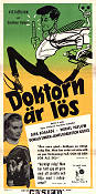 Doctor at Large 1957 movie poster Dirk Bogarde Muriel Pavlow Donald Sinden Ralph Thomas Medicine and hospital