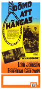 The Ride to Hangman´s Tree 1967 movie poster Jack Lord Melodie Johnson James Farentino Alan Rafkin