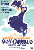 Don Camillo 1952 poster Fernandel Julien Duvivier