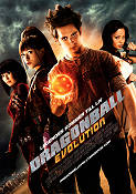 Dragonball Evolution 2009 movie poster Justin Chatwin James Marsters Chow Yun-Fat James Wong From comics