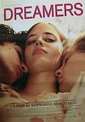 The Dreamers 2003 movie poster Michael Pitt Eva Green Bernardo Bertolucci