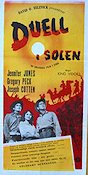 Duel in the Sun 1948 movie poster Gregory Peck Jennifer Jones King Vidor