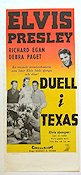 Love Me Tender 1956 movie poster Elvis Presley Richard Egan Debra Paget Robert D Webb Instruments Musicals