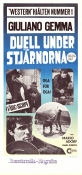 Duell under stjärnorna 1968 poster Giuliano Gemma Mario Adorf Magda Konopka Giulio Petroni