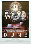 Dune 1984 movie poster Sting Kyle MacLachlan Frank Herbert Silvana Mangano David Lynch