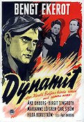 Dynamit 1947 poster Bengt Ekerot Åke Ohberg