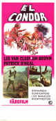 El Condor 1970 movie poster Lee Van Cleef Jim Brown Patrick O´Neal John Guillermin