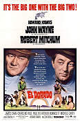 El Dorado 1966 movie poster John Wayne Robert Mitchum James Caan Howard Hawks