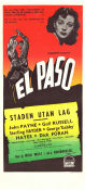 El Paso 1949 movie poster John Payne Gail Russell Sterling Hayden Lewis R Foster