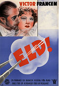 Feu! 1937 movie poster Edwige Feuillere Victor Francen Jacques de Baroncelli