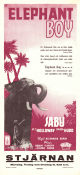 Elephant Boy 1937 movie poster Sabu WE Holloway Walter Hudd Zoltan Korda