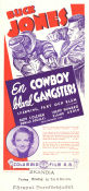 En cowboy bland gangsters 1937 poster Buck Jones Ruth Coleman Shemp Howard Ewing Scott