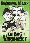 The Big Store 1941 movie poster Bröderna Marx The Marx Brothers Groucho Marx Charles Reisner