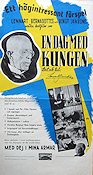 En dag med kungen 1940 movie poster Gustaf V Per-Albin Hansson Politics