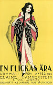 En flickas ära 1921 poster Elaine Hammerstein Julia Swayne Gordon George Archainbaud