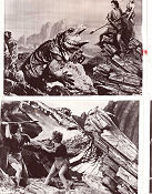 One Million B.C. 1940 photos Victor Mature Lon Chaney Jr Carole Landis Hal Roach Dinosaurs and dragons