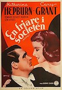 Holiday 1938 movie poster Katharine Hepburn Cary Grant Doris Nolan George Cukor