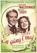 Maytime 1937 movie poster Jeanette MacDonald Nelson Eddy Robert Z Leonard