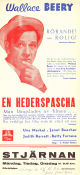 En hederspascha 1937 poster Wallace Beery Una Merkel Janet Beecher J Walter Ruben