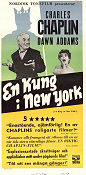 En kung i New York 1957 poster Dawn Addams Maxine Audley Charlie Chaplin