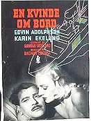 En kvinde ombord 1942 movie poster Edvin Adolphson