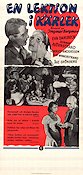 A Lesson in Love 1954 poster Eva Dahlbeck Ingmar Bergman
