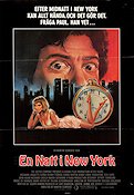 After Hours 1985 movie poster Rosanna Arquette Martin Scorsese Clocks