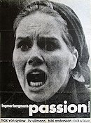 The Passion of Anna 1969 movie poster Liv Ullmann Bibi Andersson Max von Sydow Erland Josephson Erik Hell Ingmar Bergman