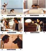 K-9 1989 lobby card set James Belushi Mel Harris Kevin Tighe Rod Daniel Dogs Police and thieves