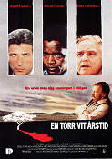 A Dry White Season 1989 movie poster Donald Sutherland Janet Suzman Marlon Brando Euzhan Palcy