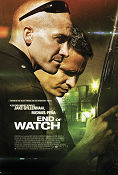 End of Watch 2012 poster Jake Gyllenhaal David Ayer