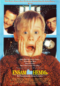 Home Alone 1990 movie poster Macaulay Culkin Joe Pesci Daniel Stern Chris Columbus Kids