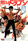 Enter the Dragon 1973 movie poster Bruce Lee John Saxon Robert Clouse Asia Martial arts