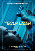 Equalizer 2014 movie poster Denzel Washington Marton Csokas Antoine Fuqua