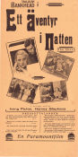 Ett äventyr i natten 1931 poster Tallulah Bankhead Harvey Stephens Irving Pichel George Abbott