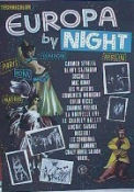 Europa di notte 1959 movie poster Carmen Sevilla Platters Alessandro Blasetti Rock and pop Documentaries