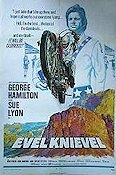 Evel Knievel 1971 movie poster Evel Knievel Rod Cameron Motorcycles Documentaries