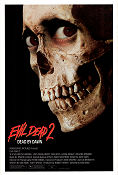 Evil Dead 2 1987 poster Bruce Campbell Sam Raimi