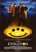 Evolution 2001 poster David Duchovny Ivan Reitman