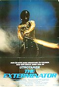 The Exterminator 1983 movie poster Christipher George Samantha Eggar James Glickenhaus