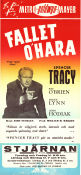Fallet O´Hara 1951 poster Spencer Tracy Pat O´Brien Diana Lynn John Sturges Film Noir