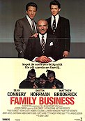 Family Business 1990 movie poster Sean Connery Dustin Hoffman Matthew Broderick Sidney Lumet