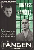 The Prisoner 1955 movie poster Alec Guinness Jack Hawkins Wilfrid Lawson Peter Glenville