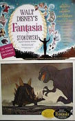 Fantasia 1940 lobby card set Leopold Stokowski Mickey Mouse Musse Pigg James Algar