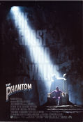 The Phantom 1996 movie poster Billy Zane Kristy Swanson Treat Williams Simon Wincer From comics