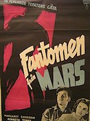 Fantomen från Mars 1951 poster Kenneth Tobey Margaret Sheridan James Arness Howard Hawks