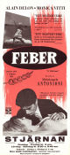 Feber 1962 poster Alain Delon Monica Vitti Francisco Rabal Michelangelo Antonioni