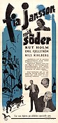 Fia Jansson från Söder 1944 movie poster Rut Holm Emil Fjellström Nils Kihlberg Ragnar Falck Find more: Stockholm